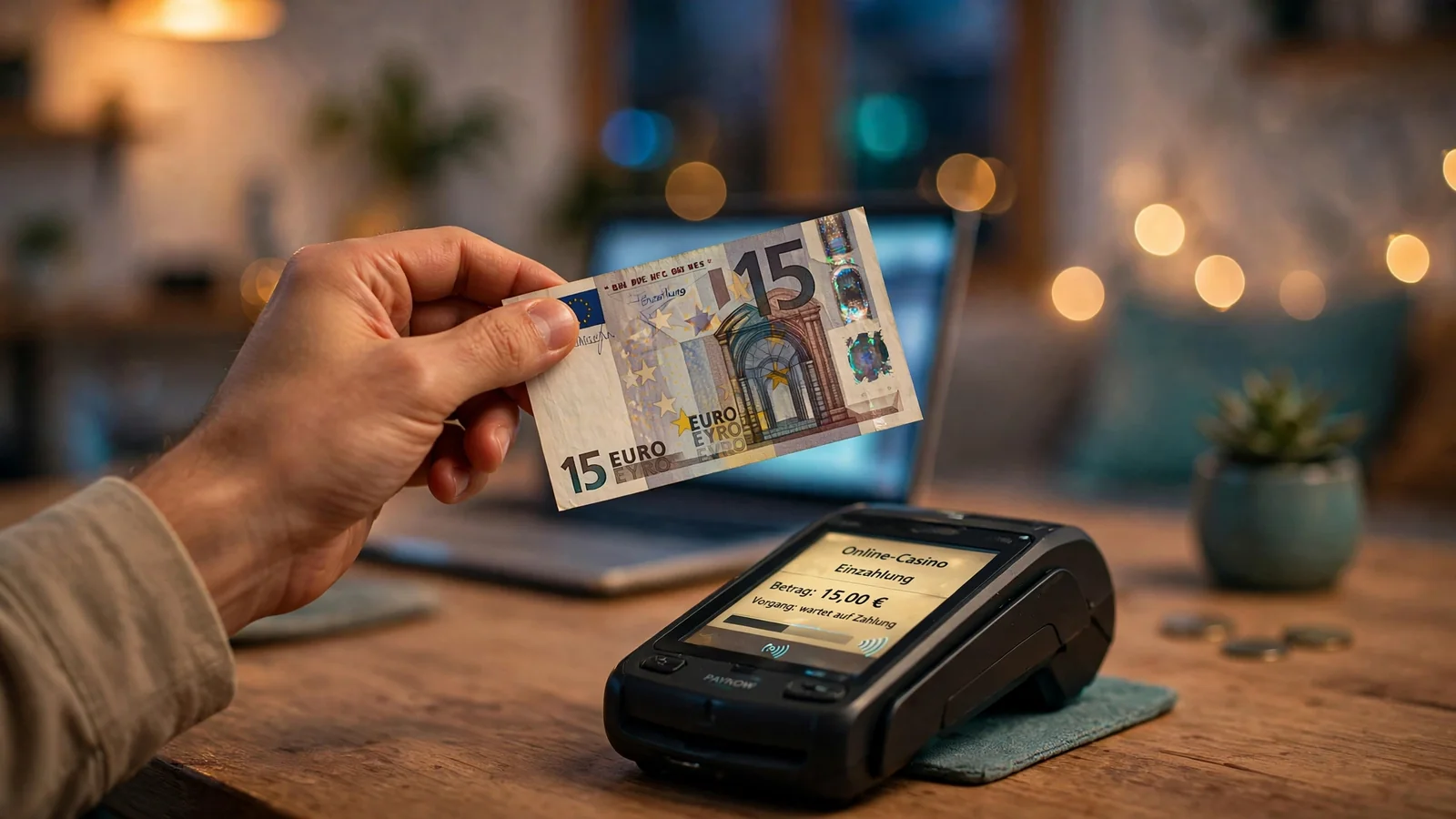 Online Casino mit 15 Euro Mindesteinzahlung