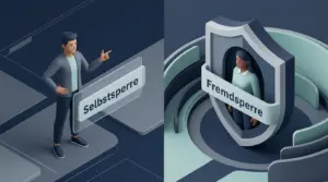 Selbstsperre und Fremdsperre: Unterschied | Ohne Oasis Casino